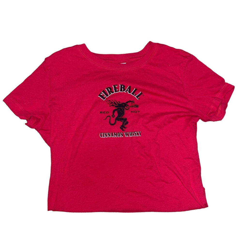 COPY - fireball crop tee